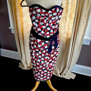 Karen Miller strapless dress, size 6